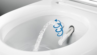 Geberit - Système de wc-douche Aquaclear WhirlSpray