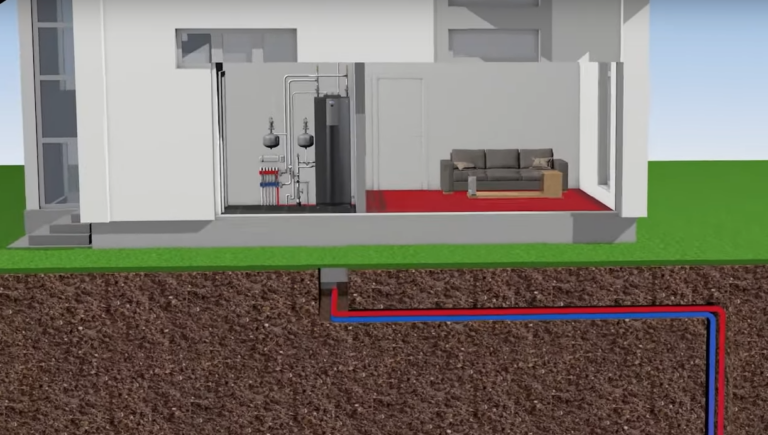 Alpha Innotec - Pompe à chaleur Alterra avec forage vertical