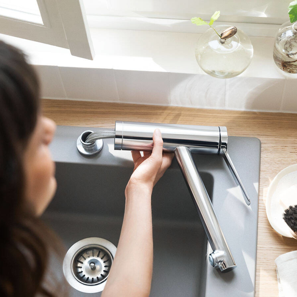 Hansgrohe - Mitigeur devant fenêtre Zesis